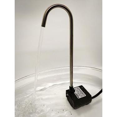 Imagem de Kit Bebedouro Gato Pet Fonte Bivolt C/Torneira Bica Inox