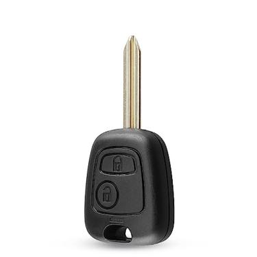 Imagem de Estojo para chave do carro, para Citroen C1 C2 C3 Saxo Xsara Picasso Berlingo 2 botões Chave remota Fob Chave do carro