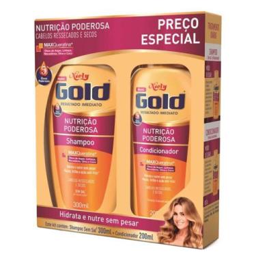Imagem de Niely Gold Nutrição Poderosa Shampoo 300ml + Condicionador 200ml