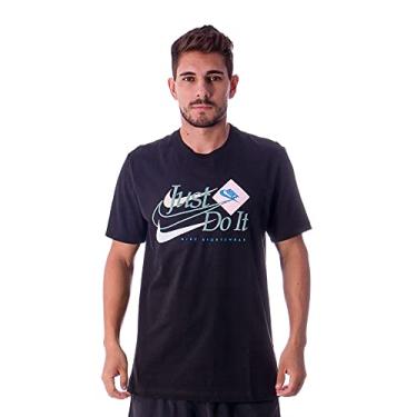 Imagem de Camiseta Nike Just Do It Sportswear Preta DM4200-010 (GG)