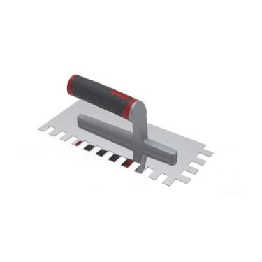 Imagem de Desempenadeira Aço Inox 28cm 12x19mm Dentada Cortag