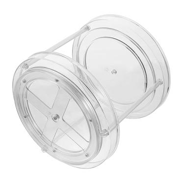 Imagem de Mikinona 1 Peça Prateleira Giratória Rack Giratório Suporte De Rack De Especiarias Giratório Organizador De Cosméticos Jarra De Cozinha Organizador De Temperos Para Caixas De Armário Para