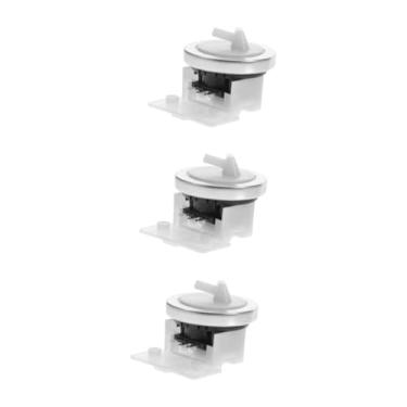 Imagem de UKCOCO Sensor De Máquina De Lavar Roupa 3 Peças Substituição De Válvula De Máquina De Lavar Sensor De Pressão De Máquina De Lavar Peças De Reposição Peça De Arruela Sensor Mecânico