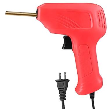 Imagem de 2022 nova versão 70w portátil mini grampeador quente, máquina de solda de plástico kit de reparação de pára-choques de carro soldador de plástico