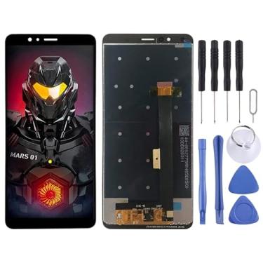 Imagem de YUNCHAO Acessórios telefônicos Tela LCD OEM para Zte Nubia Red Magic Mars NX619J com Digitalizer Full Assembly (Black) Substituição do telefone celular