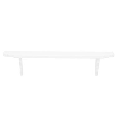 Imagem de Prateleira de casa de bonecas, prateleira de parede de madeira branca para crianças para colecionador de casa de bonecas para jardim de infância para casa