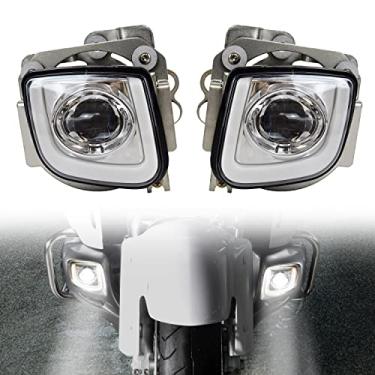 Imagem de VEISUTOR Kit de luz de neblina de condução de LED para Goldwing, luzes de neblina retangulares para Honda Gold Wing GL1800 2012-2017 acessórios