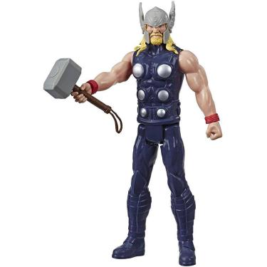 Imagem de Avengers Marvel Titan Hero Series Blast Gear Thor Action Figure, 12" Toy, Inspirado no Universo Marvel, para Crianças de 4 anos e up