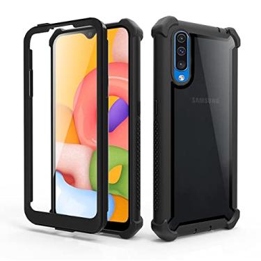 Imagem de Asuwish Capa de telefone para Samsung Galaxy A50 A50S A30S capa à prova de choque rígida proteção de corpo inteiro resistente híbrida dupla camada acessórios Glaxay A 50 50S 30S Gaxaly S50 50A SM