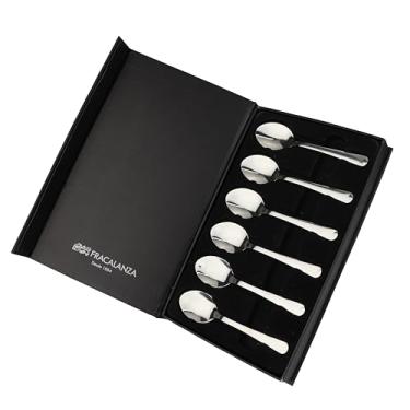 Imagem de Jogo de 6 colheres para cafe Kelly em aco inox-INOX - Fracalanza- Full Fit