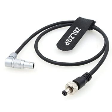 Imagem de ZBLZGP Cabo de alimentação giratório de 2 pinos macho para trava 2,5 CC para ARRI Alexa Classic Z CAM E2 para Atomos Ninja V PIX-E5 PIX-E5H PIX-E7