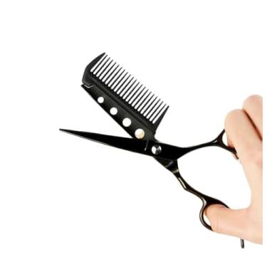 Imagem de tesoura pente cabeleireiro, barbeiro