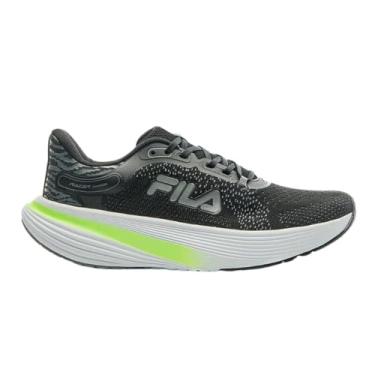 Imagem de Tenis Fila Racer Nairobi Masculino,Preto/Cinza/Verde Claro,39