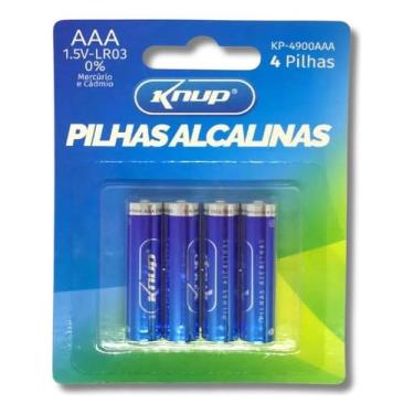 Imagem de Pilha Alcalina Aaa Knup Kp-4900 - Longa Duração 1.5v
