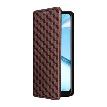 Imagem de Capas compatível com Xiaomi Redmi A3,Design da carteira com slot para cartão e Kickstand Característica,Fechamento magnético