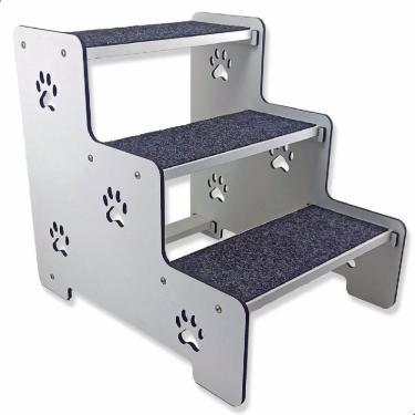 Imagem de Escada para Pet Cachorro Gato Escada para cachorro rampa pet