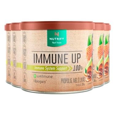 Imagem de Kit 5 Immune Up Wellmune Propólis, Mel e Limão Nutrify 200g