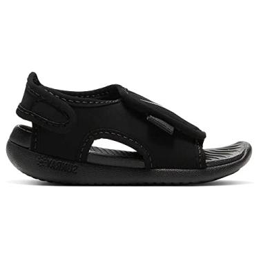 Imagem de Nike Sunray Adjust 5 V2 Baby/Toddler Sandal Db9566-001 Size 8 Black/White