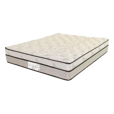 Imagem de Colchão Viúva 128x188x26 Pro Soft Bamboo Prorelax Molas Ensacadas Pillow Top Turn Free - Cinza