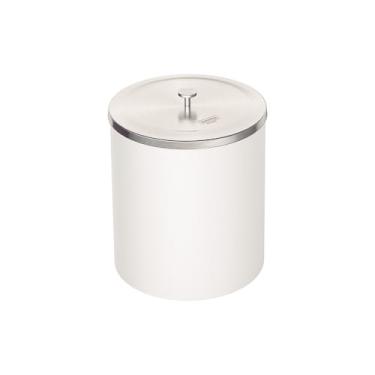 Imagem de Lixeira com Corpo em Polipropileno e Tampa Inox 5 Litros, Tramontina, Inox