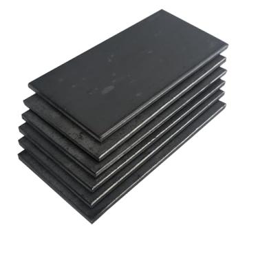 Imagem de Cupons de soldagem para prática de soldagem - 5 x 10 cm (5 x 10.2 cm) - (1/20.3 cm aço suave pacote com 6)