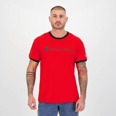 Imagem de Camiseta Champion Life Detail Vermelha