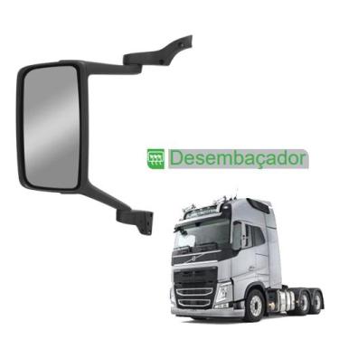 Imagem de Espelho Retrovisor p Volvo FH 2010/2014 FM c Desembaçador LE - Fabbof