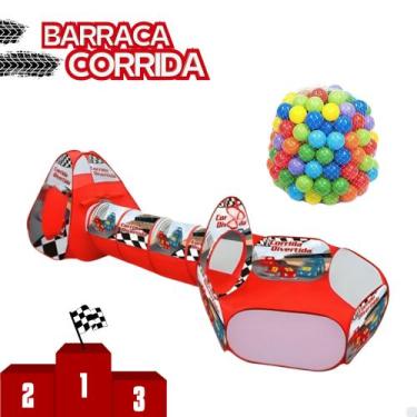 Imagem de Toca Tenda Barraca Infantil Túnel Piscina 3 em 1 com 50 Bolinha - Kids