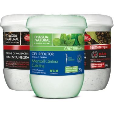 Imagem de Kit 2un pimenta negra 1un gel crioterápico dágua natural - D'agua Natu
