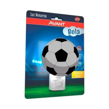 Imagem de Luminaria noturna infantil avant led bola 1w 3k 80lms, Bivolt