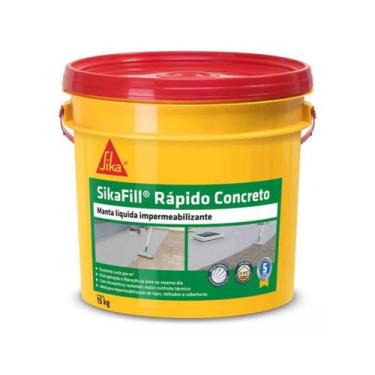 Imagem de Sika sikafill rapido branco balde 15kg