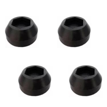 Imagem de Calço pé de Lava e Seca Lavadoura Anti Vibração Borracha 4 Unidades - 