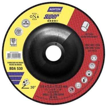 Imagem de Disco desbaste 115x5,0x22,22  bda 530 norton