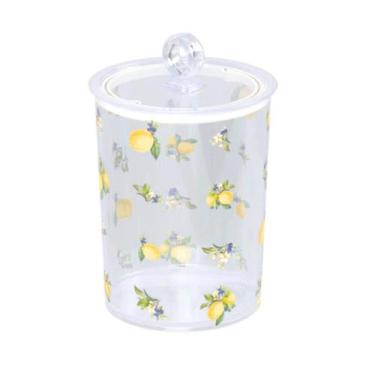 Imagem de Pote Hermético Porta Mantimentos Pequeno Decorado 500ml - PLASUTIL, Li
