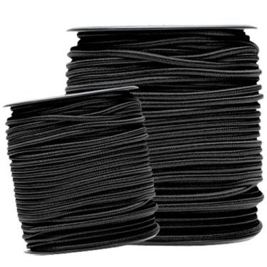 Imagem de Elástico Roliço Preto - Nº:310 - 2,2mm - 50 Metros- Nybc