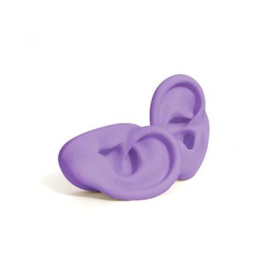 Imagem de Par de Orelha de Silicone Oval Roxo - J&F