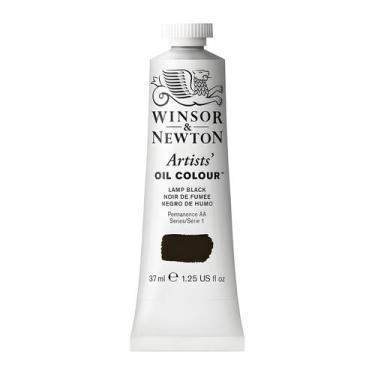 Imagem de Tinta Óleo Artist 37ml Winsor & Newton S1 Escolha a Cor, LAMP BLACK 33