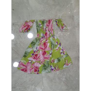 Imagem de Vestido curto ciganinha caio v - LALOKA, Verde limão, M