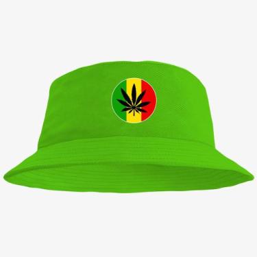 Imagem de Boné Chapéu Bucket Hat Estampado Reggae - MP Moda Masculina, Único, Ve