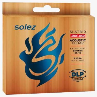 Imagem de Slatb10 - encordoamento solez violao bronze 85/15 0.010"