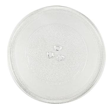 Imagem de HQRP Bandeja giratória de vidro de 25,5 cm compatível com Maytag, Magic Chef, Samsung, GE General Electric, Panasonic, JcPenney Oster Rival Ewave Emerson Daewoo Galanz Placa de forno de micro-ondas