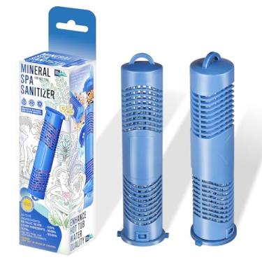 Imagem de Cartucho mineral 2890-185 2 peças para manutenção de banheira de hidromassagem Jacuzzi Spa, substituição para todos os cartuchos de filtro da série J500 J400 J300 J-LX, compatível com o sistema de