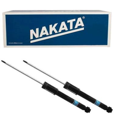 Imagem de 2 Amortecedor Volkswagen Polo Virtus 2017 a 2021 Traseiro Nakata HG412