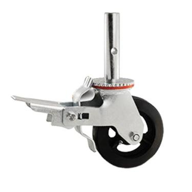 Imagem de Rodizio Gir 6 Andaime Esp Freio Borr. Mold Role 225k Colson - Colson R