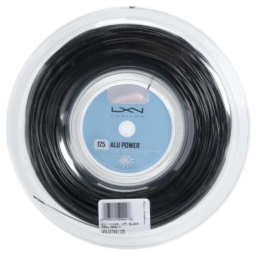 Imagem de Corda Luxilon Alu Power Black 16L 1.25mm Preta Rolo com 200 Metros