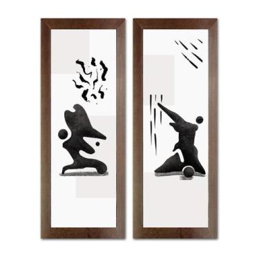 Imagem de Kit 2 Quadros Decorativo para cozinha Sala Quarto Área Gourmet restaur