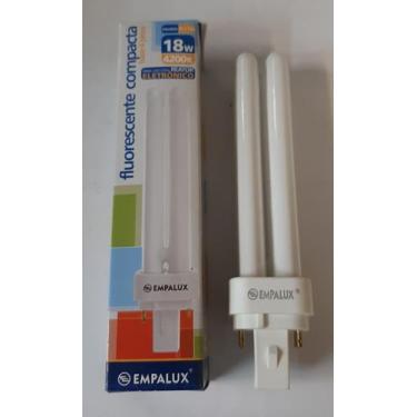Imagem de Lâmpada Fluorescente Compacta 18W Branca Neutra 4200K  4 Pinos Bivolt 