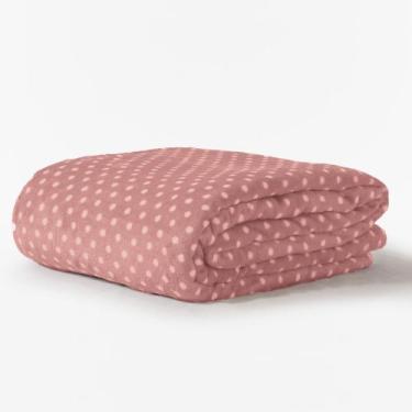 Imagem de Cobertor de Microfibra Manta Queen Antialérgico Estampado Poá Varias C