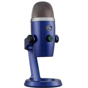 Imagem de Microfone Condensador USB Blue Yeti Nano Azul - 988-000089 - Logitech