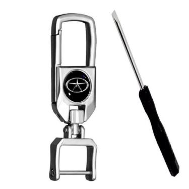 Imagem de Chaveiro Jac J5 T6 T40 Ejs1 Ejs4 V260 T50 T60 E-j7 A - Luxo - GOTURE